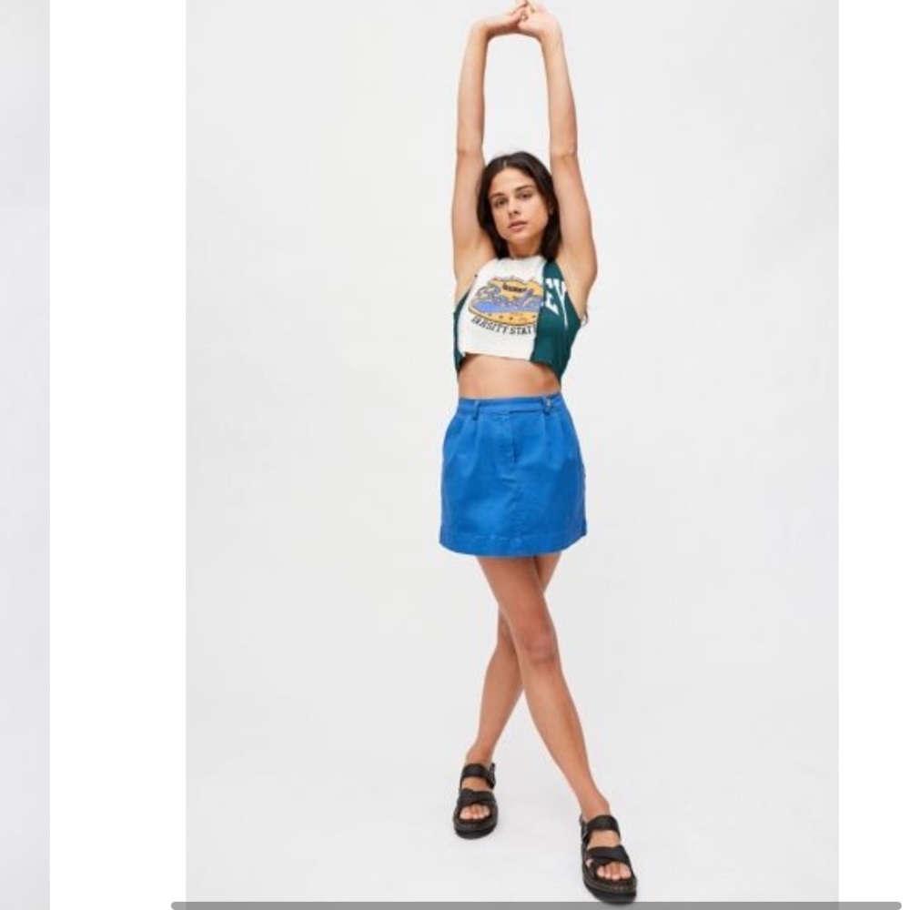 BDG Lara Chino Pocket Mini Skirt